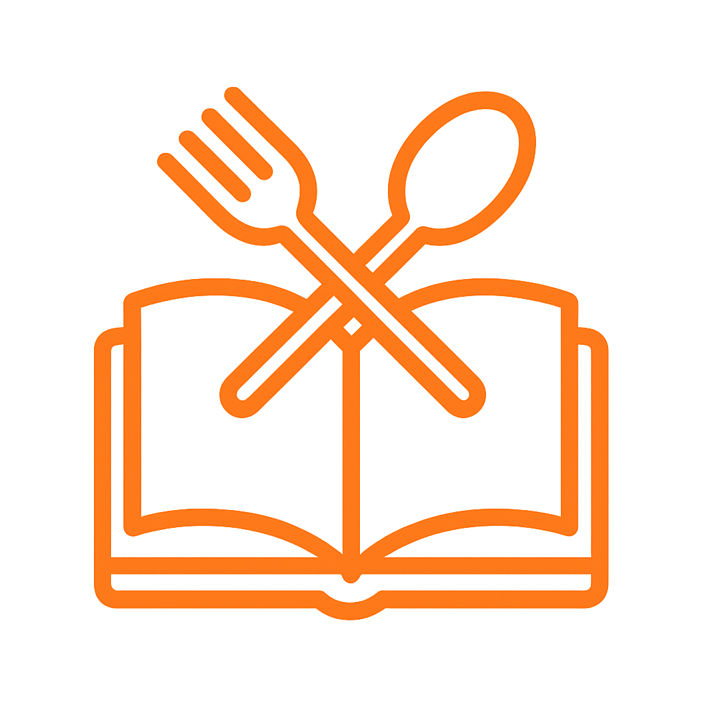 Logo Cooking Meals Book