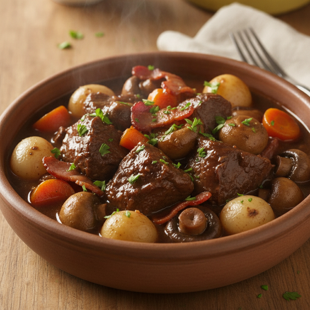 Boeuf bourguignon Instant Pot