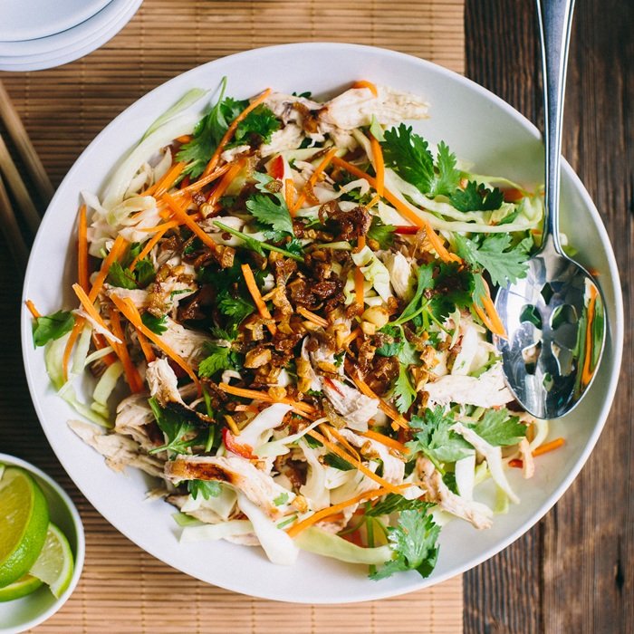 Salade vietnamienne au poulet