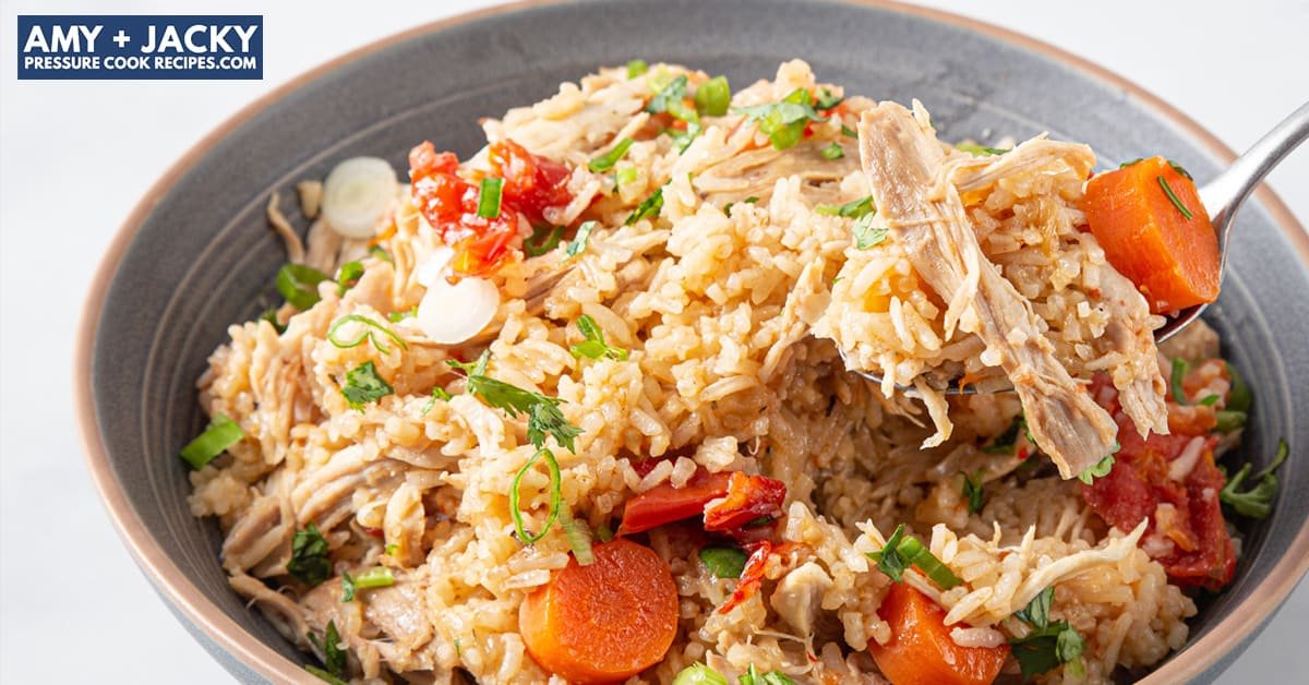 Riz au poulet Instant Pot