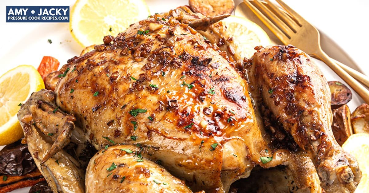 Poulet entier Instant Pot