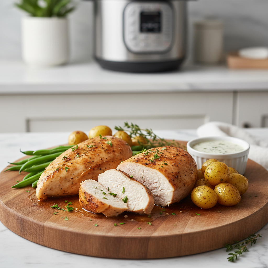 Juicy Instant Pot Chicken Breasts